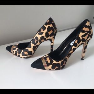 Animal print heels